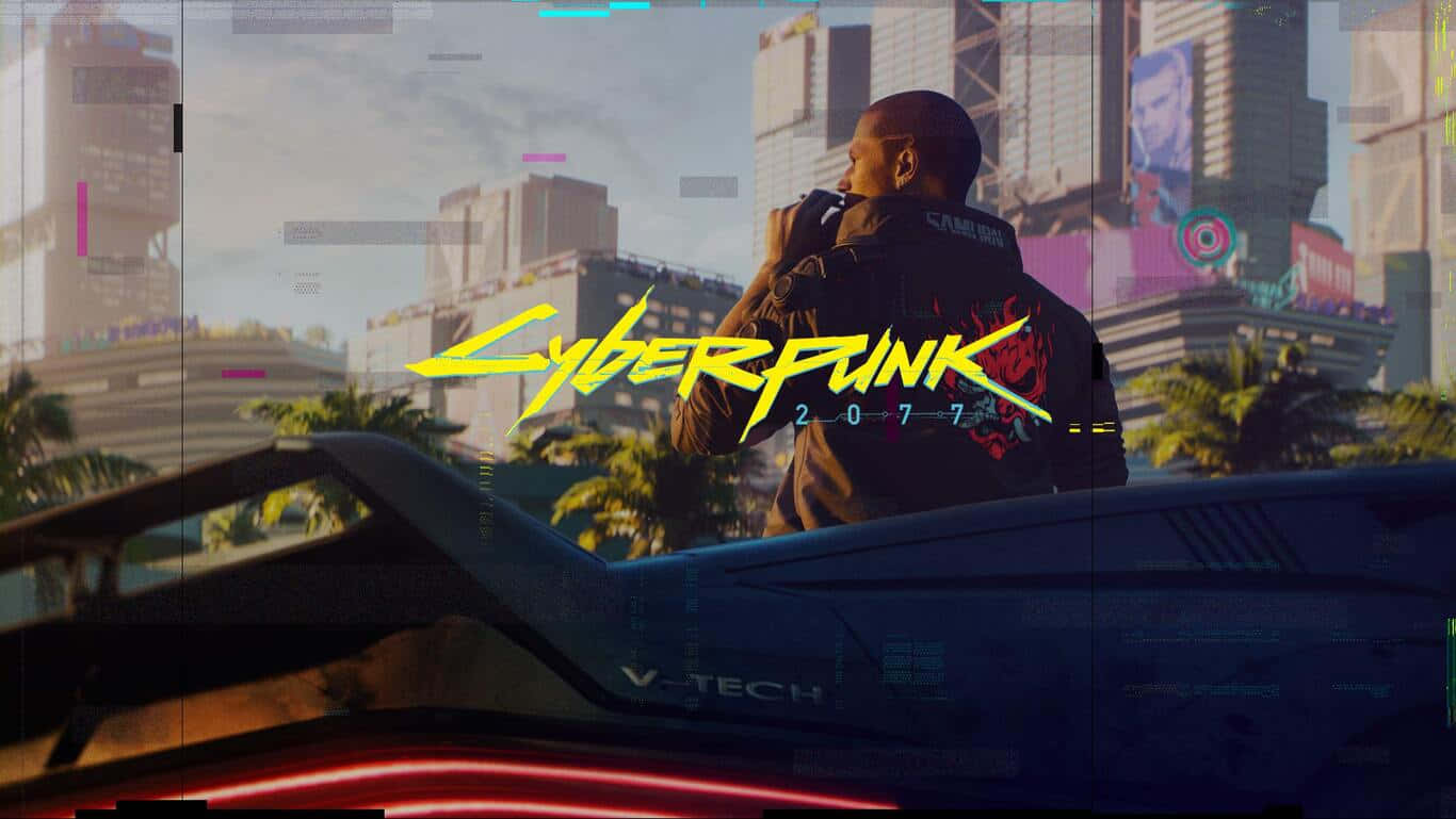 Immerse Yourself In The Futuristic World Of Cyberpunk 2077 Background