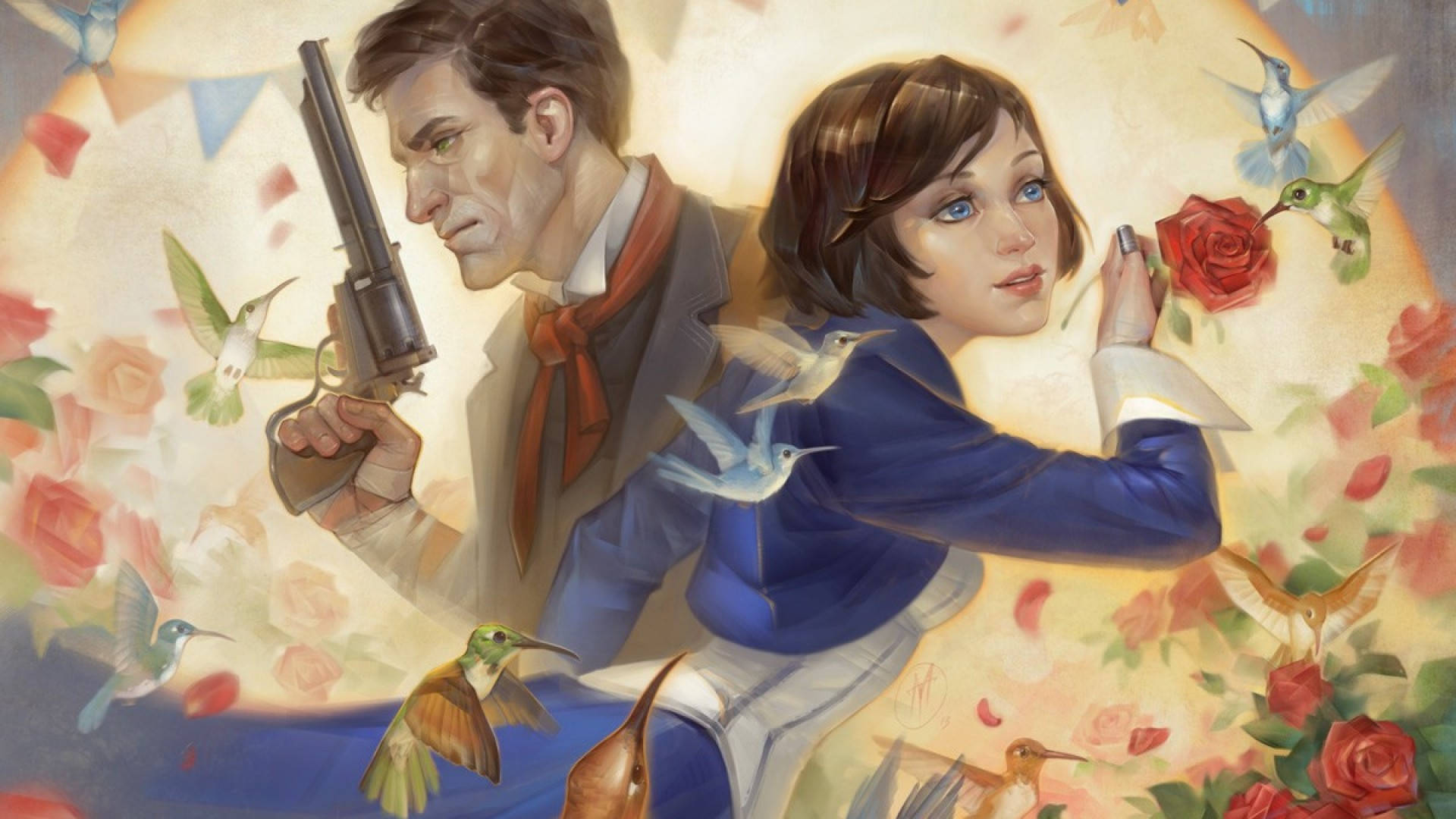 Immerse Yourself In The Magnificent World Of Bioshock Infinite Background