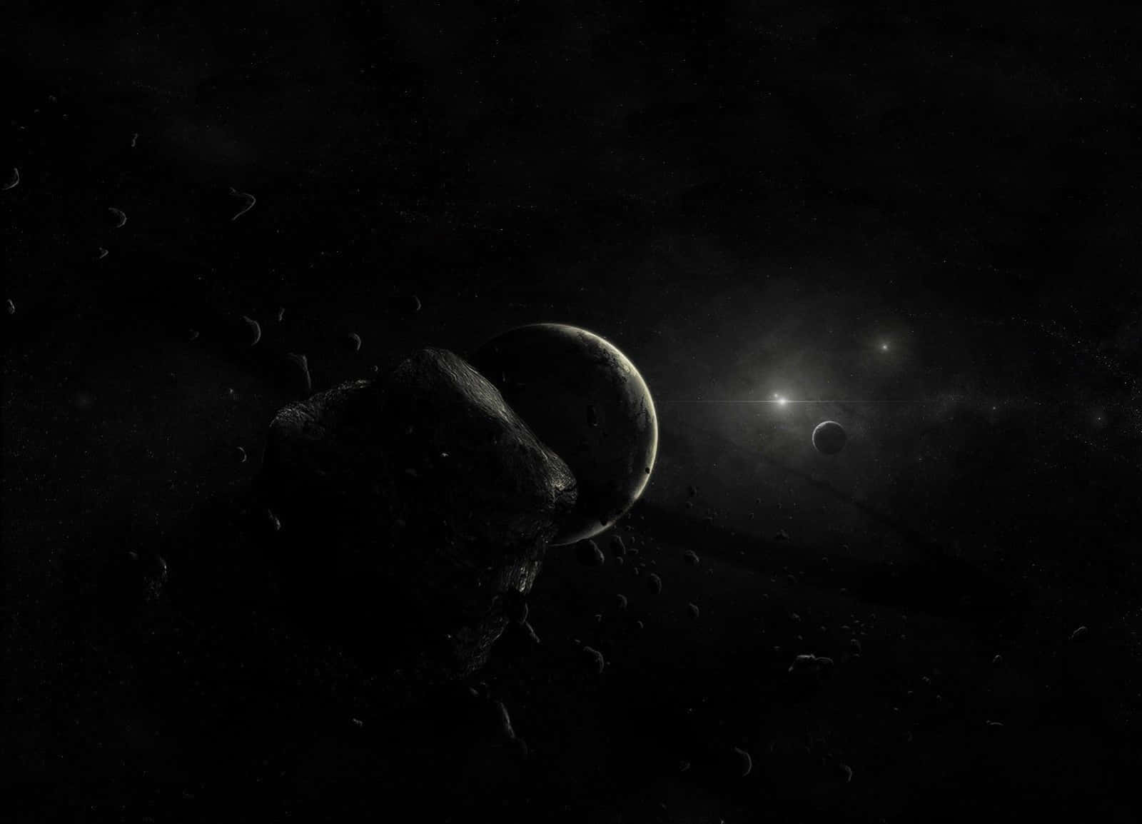 Immerse Yourself In The Spectacular Dark Space Background