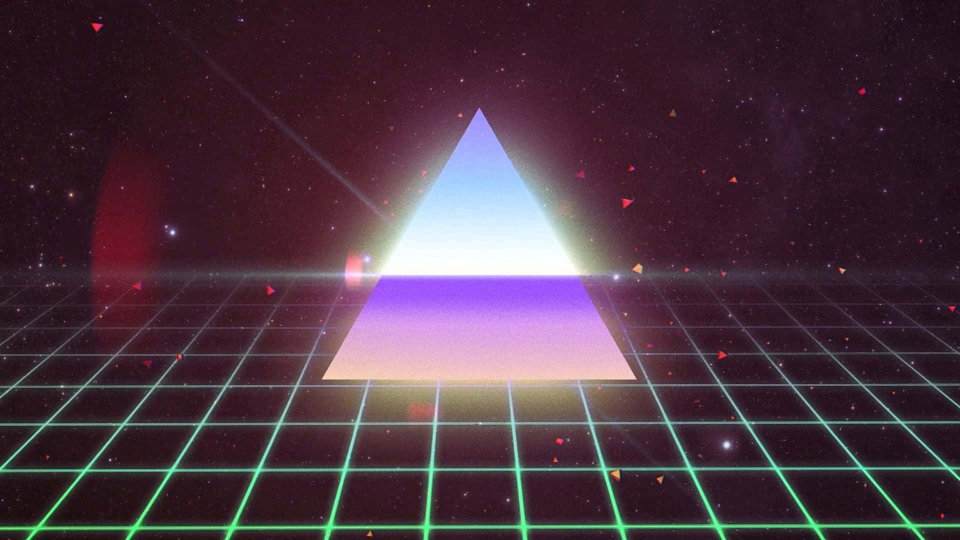 Immerse Yourself In Vaporwave's Synthy '80s Vibe Background