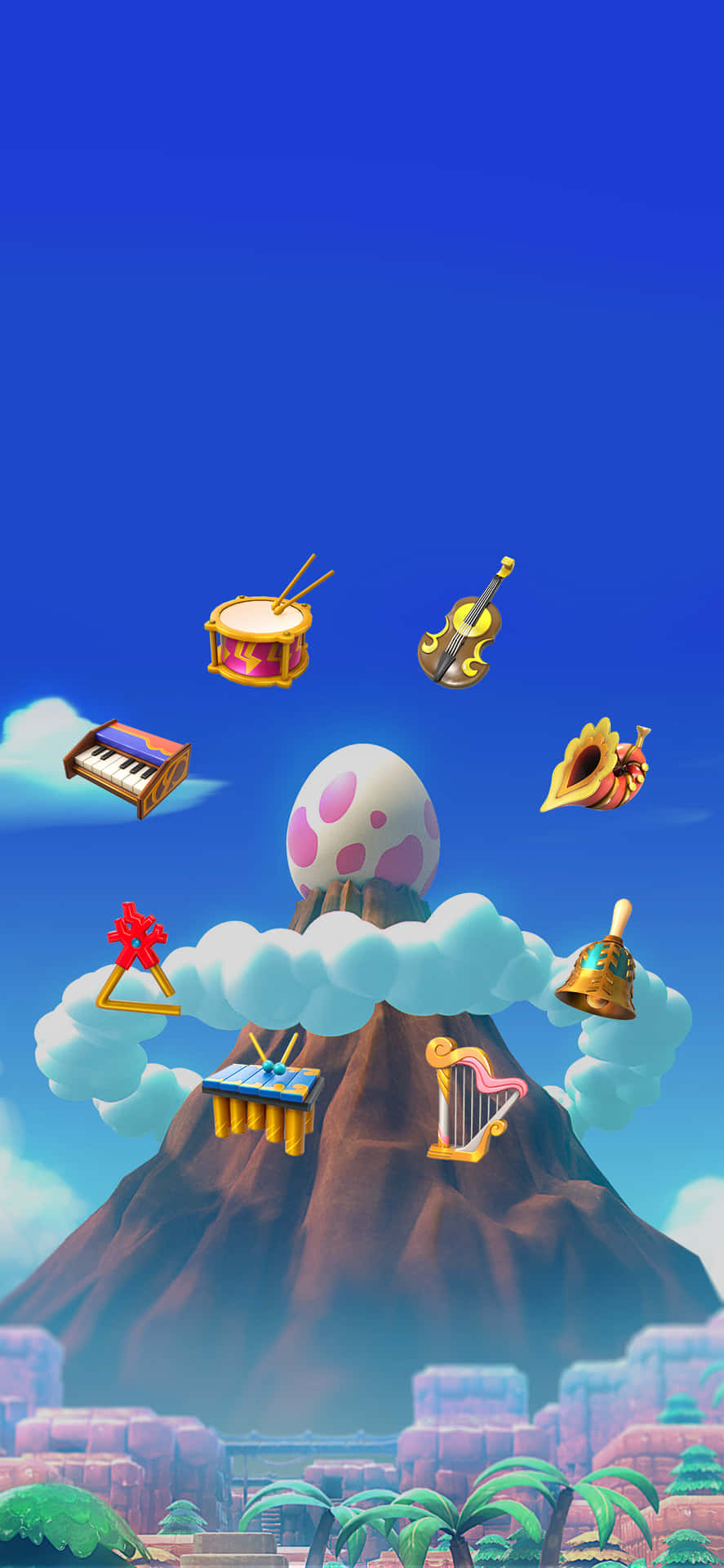 Immerse Yourself Into The World Of Legend Of Zelda On Your Smartphone Background