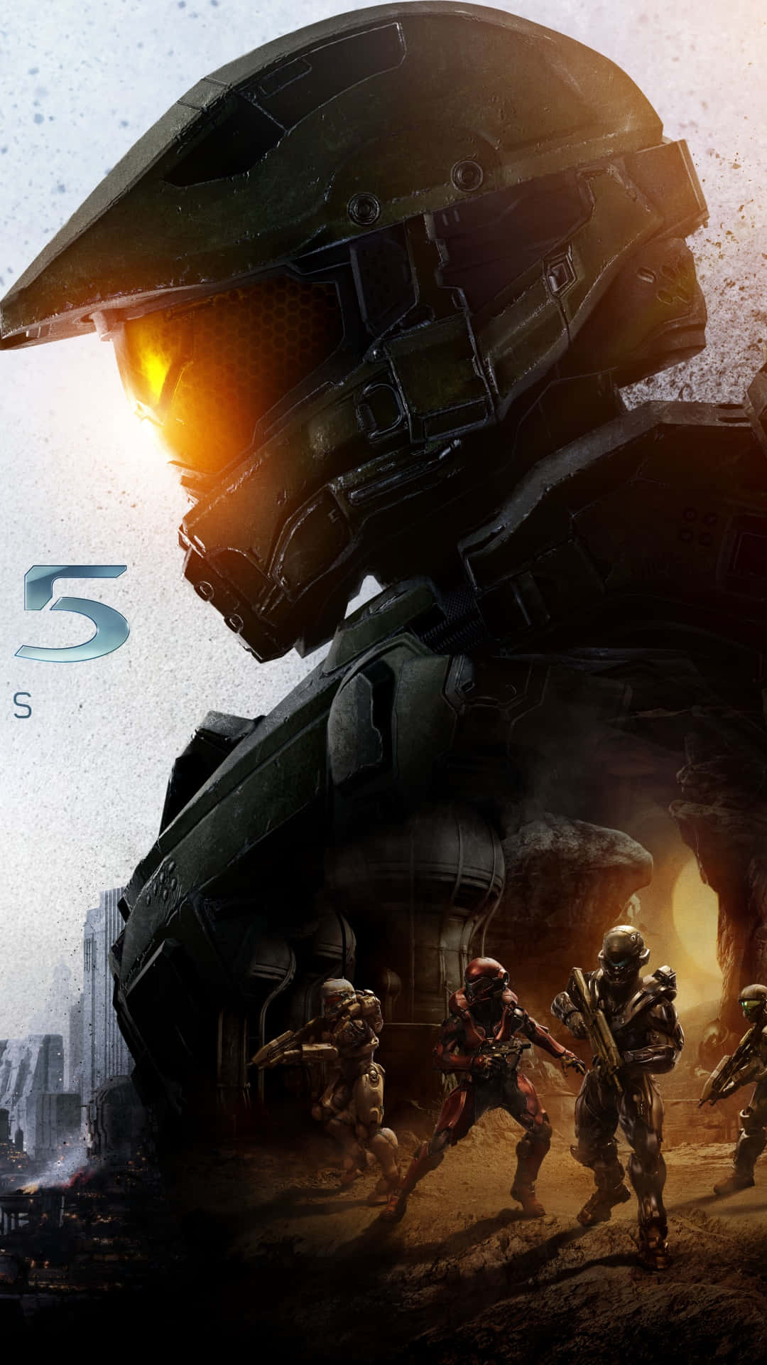 Immerse Yourself Into The World Of Master Chief Background