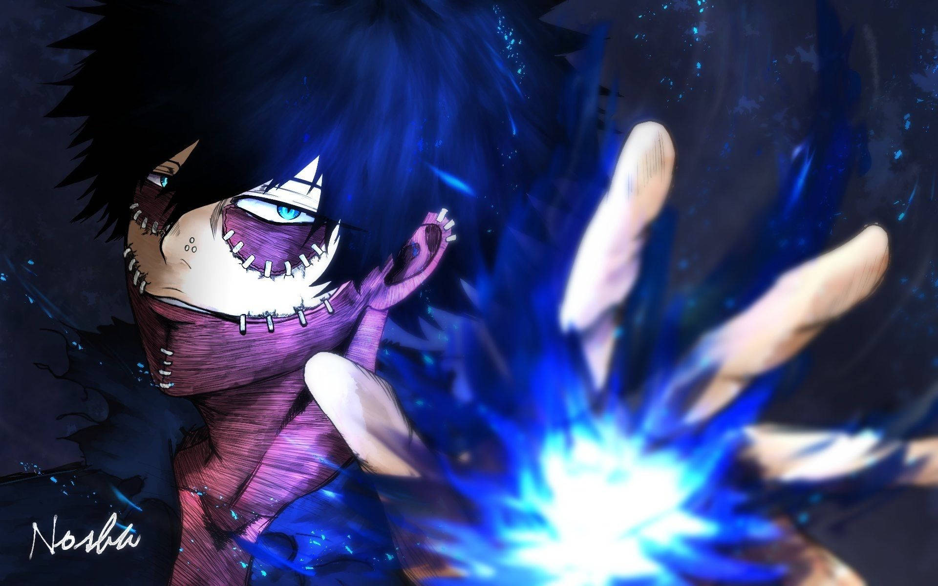 Immersed In Flames, Dabi Casts The Cremation Spell
