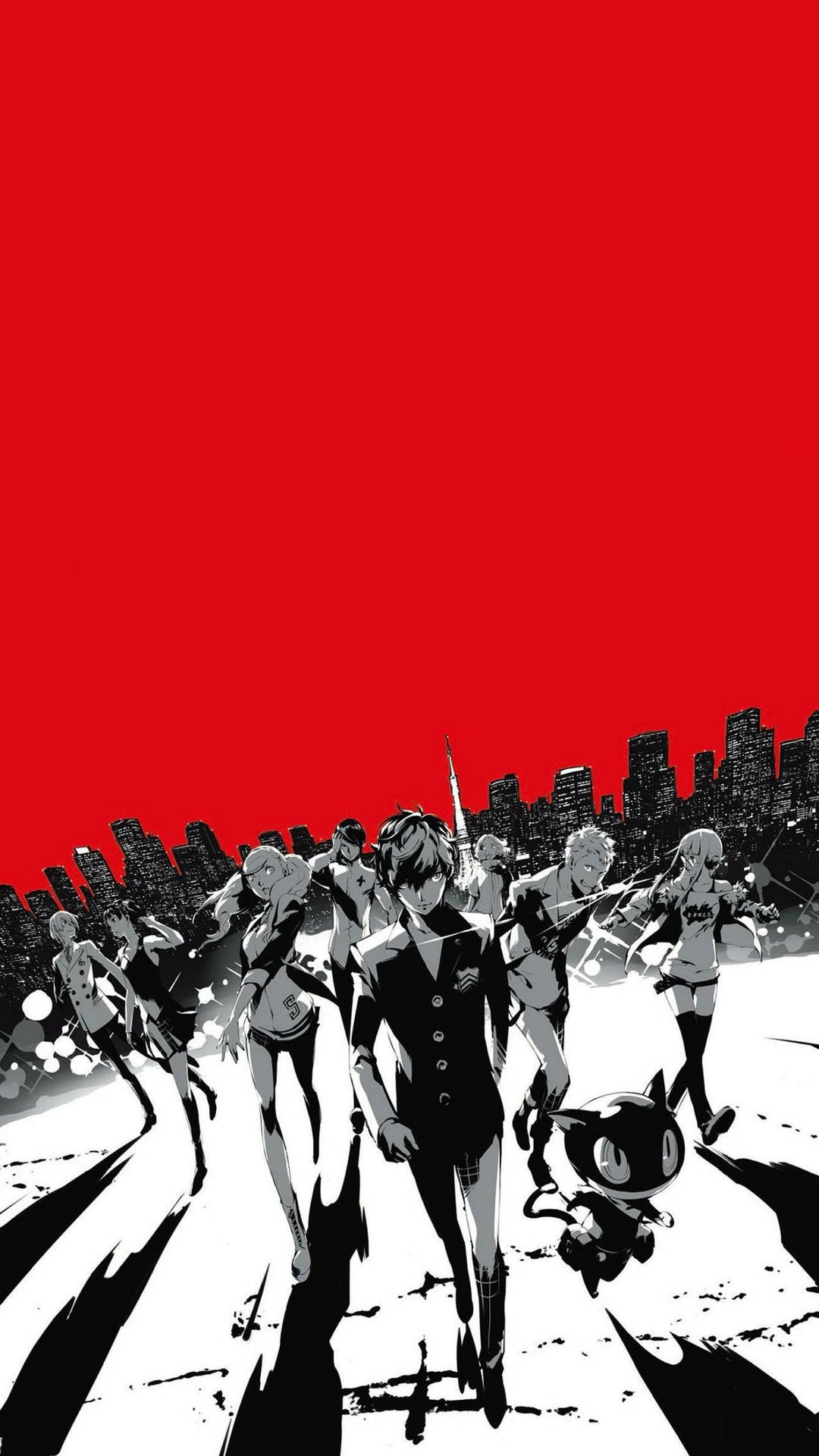 Immersive Persona 5 Phone Wallpaper Background