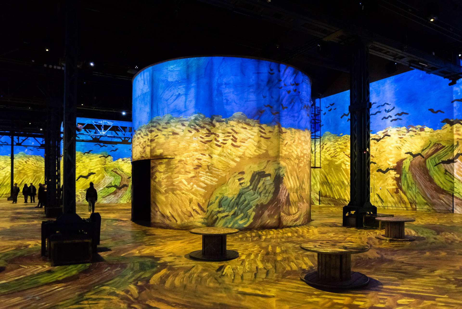 Immersive Van Gogh Museum Show Background