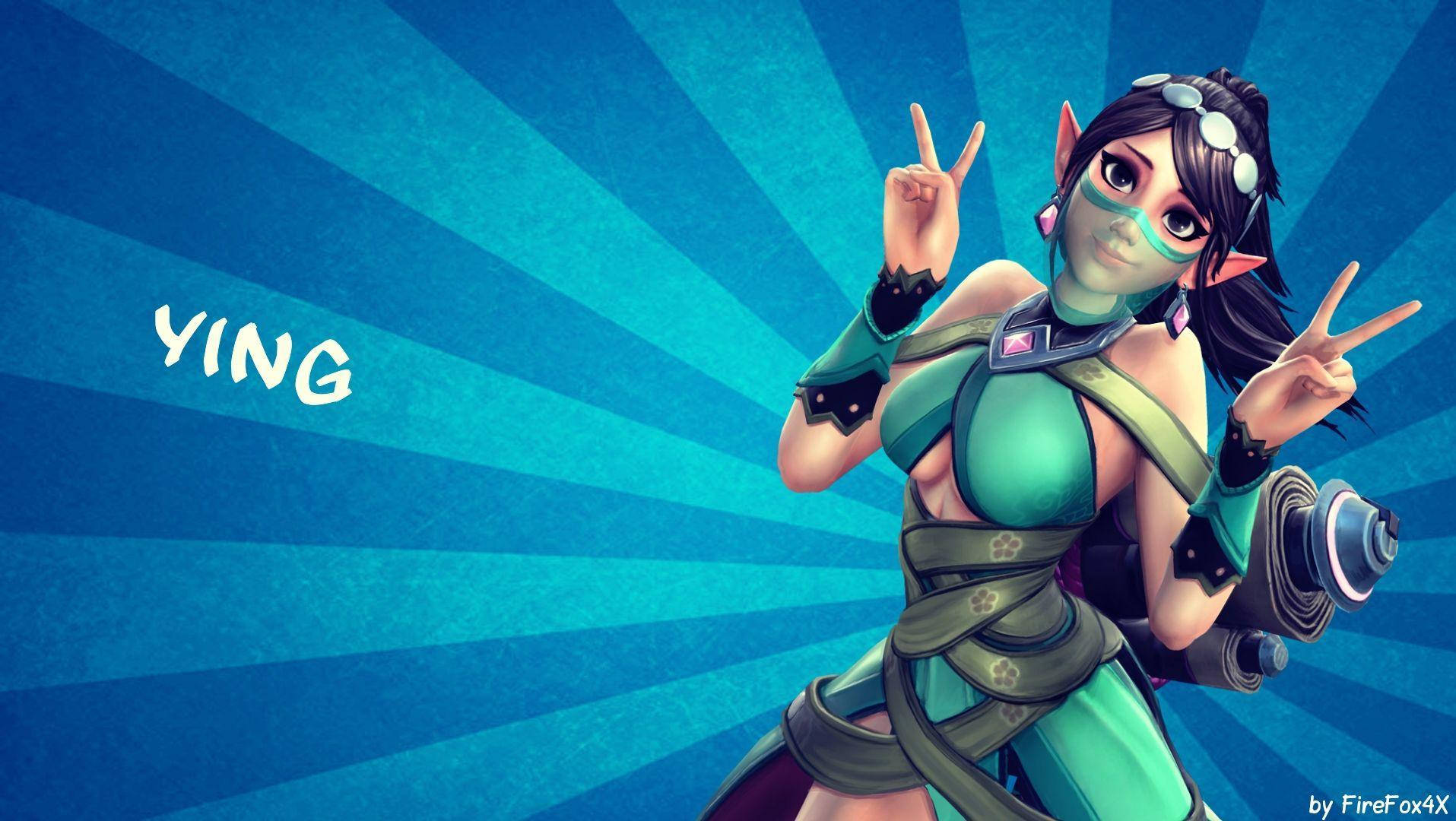 Immersive Ying Default Skin In Paladins Video Game