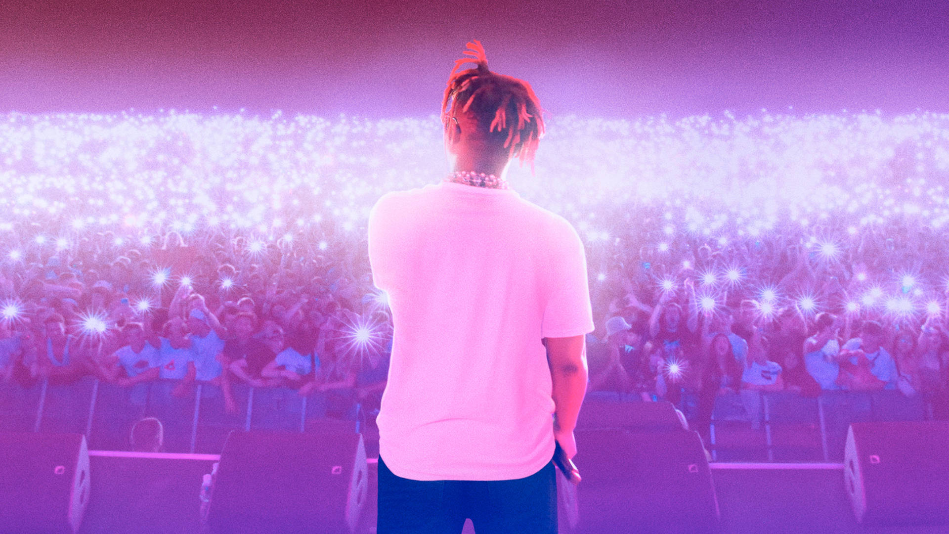 Immortalized Art Of Juice Wrld - A Legend In Music Background