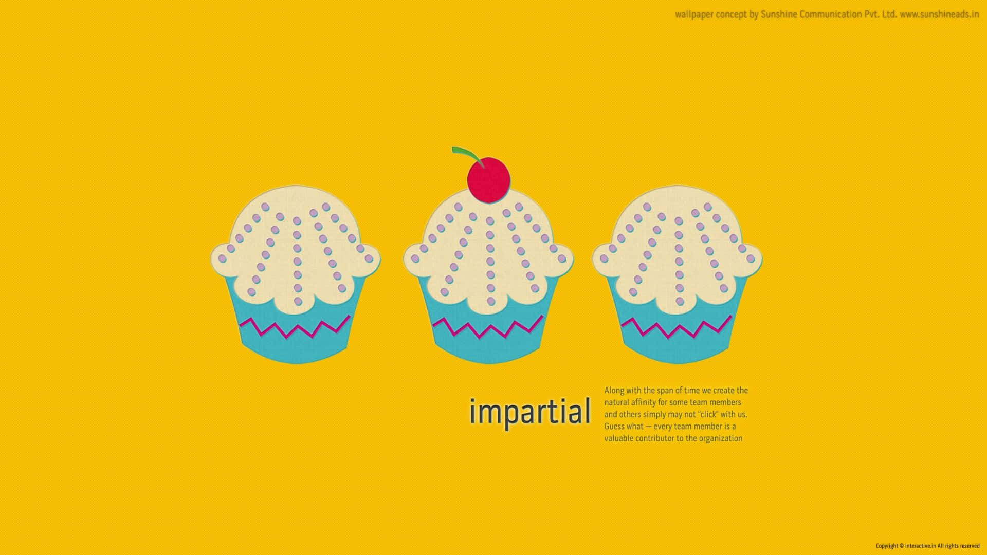 Impartial Cupcakes Background