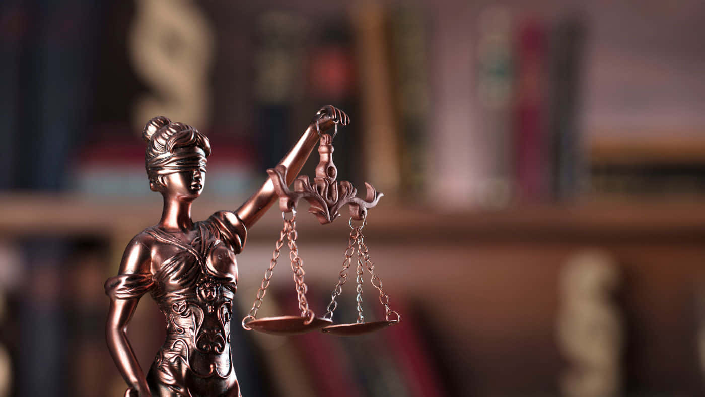 Impartial Lady Justice Background