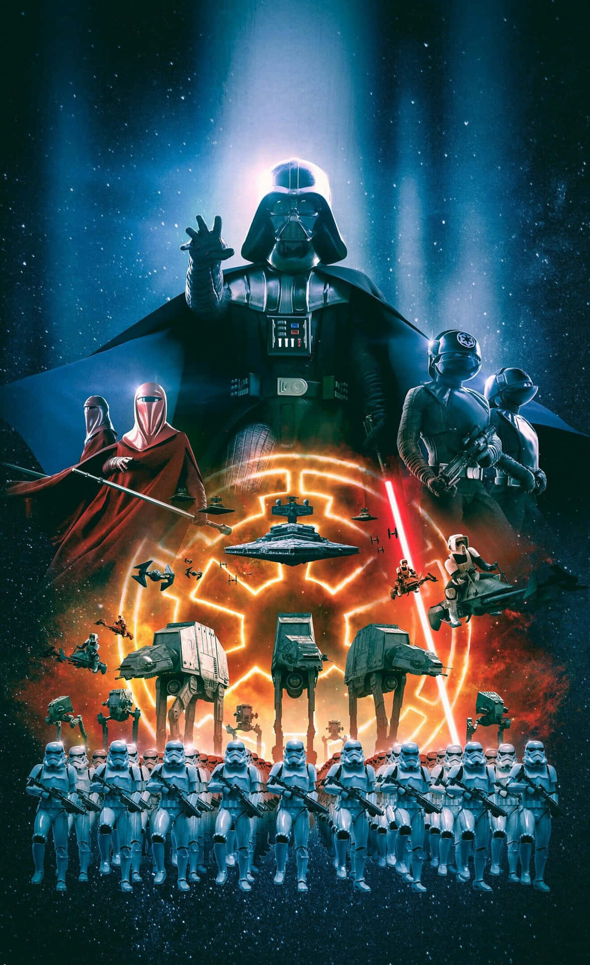 Imperial Army Of Darth Vader Background