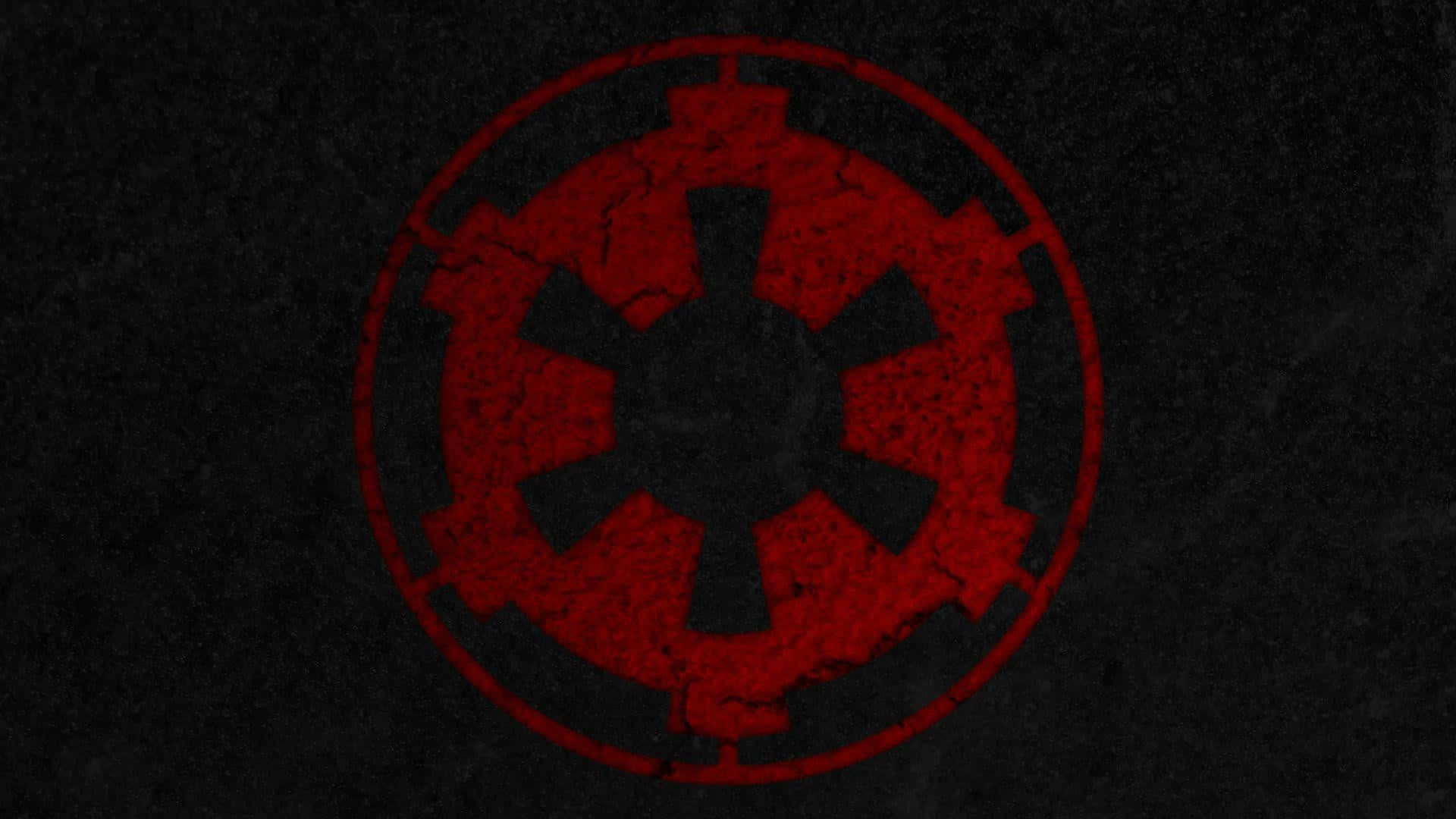 Imperial Logo Of The Galactic Empire From Star Wars Background