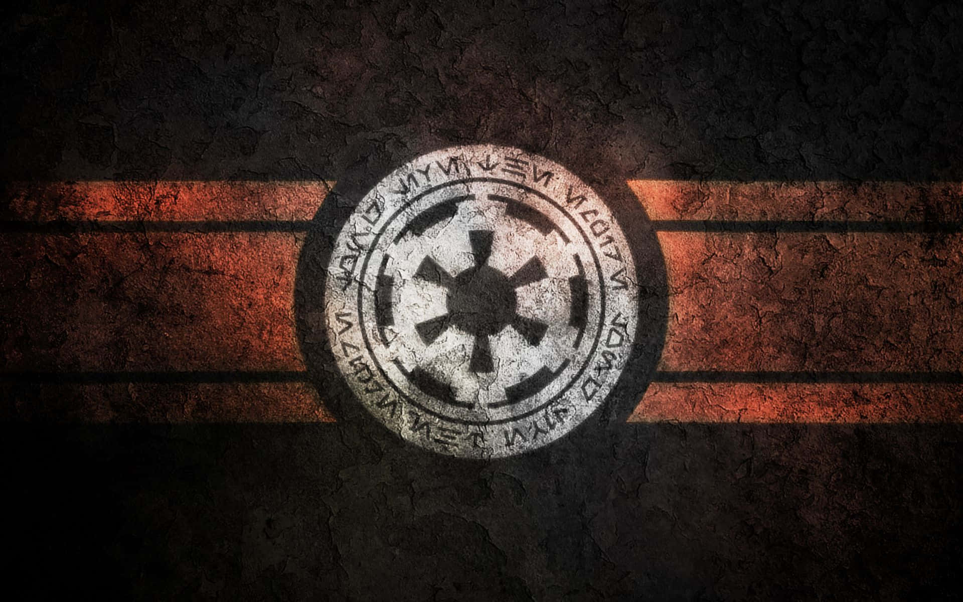 Imperial Logo Of The Star Wars Empire Background