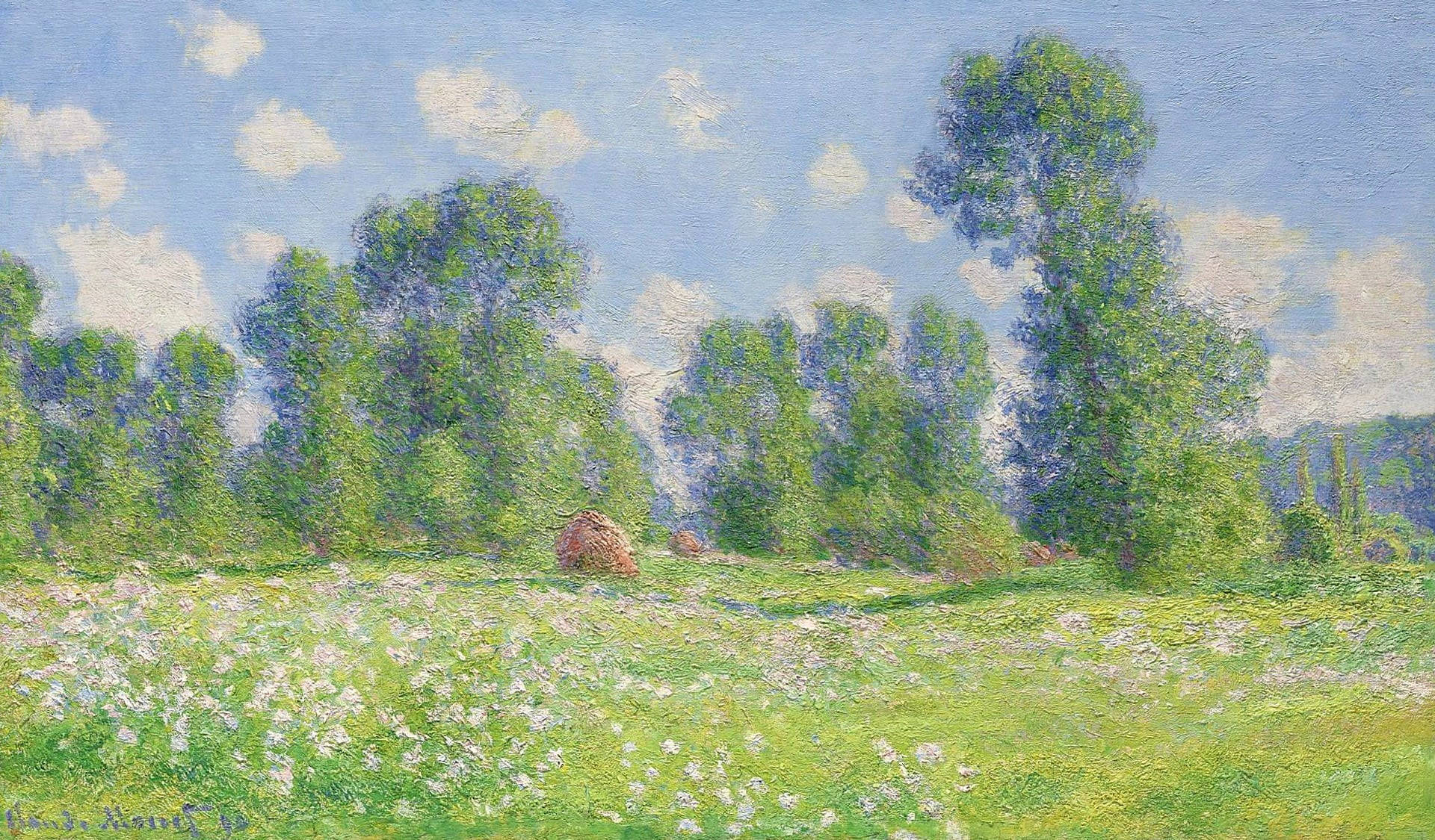 Impressionist_ Meadow_ Landscape Background