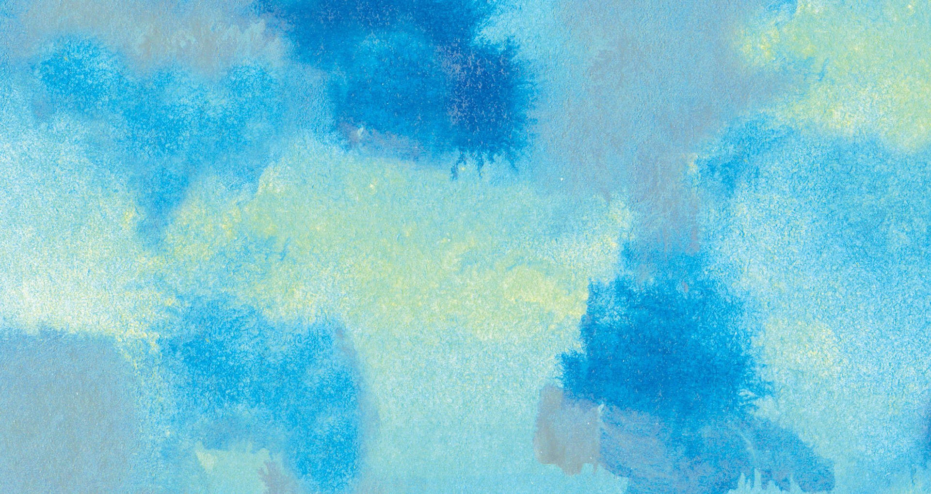 Impressionist Splotch Painting Aesthetic Teal Background