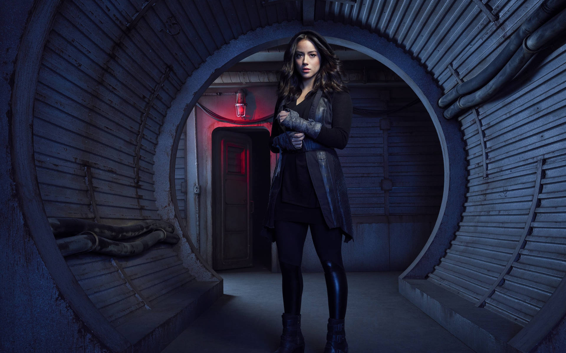 Impressive Agents Of Shield Daisy Johnson Portrait Background