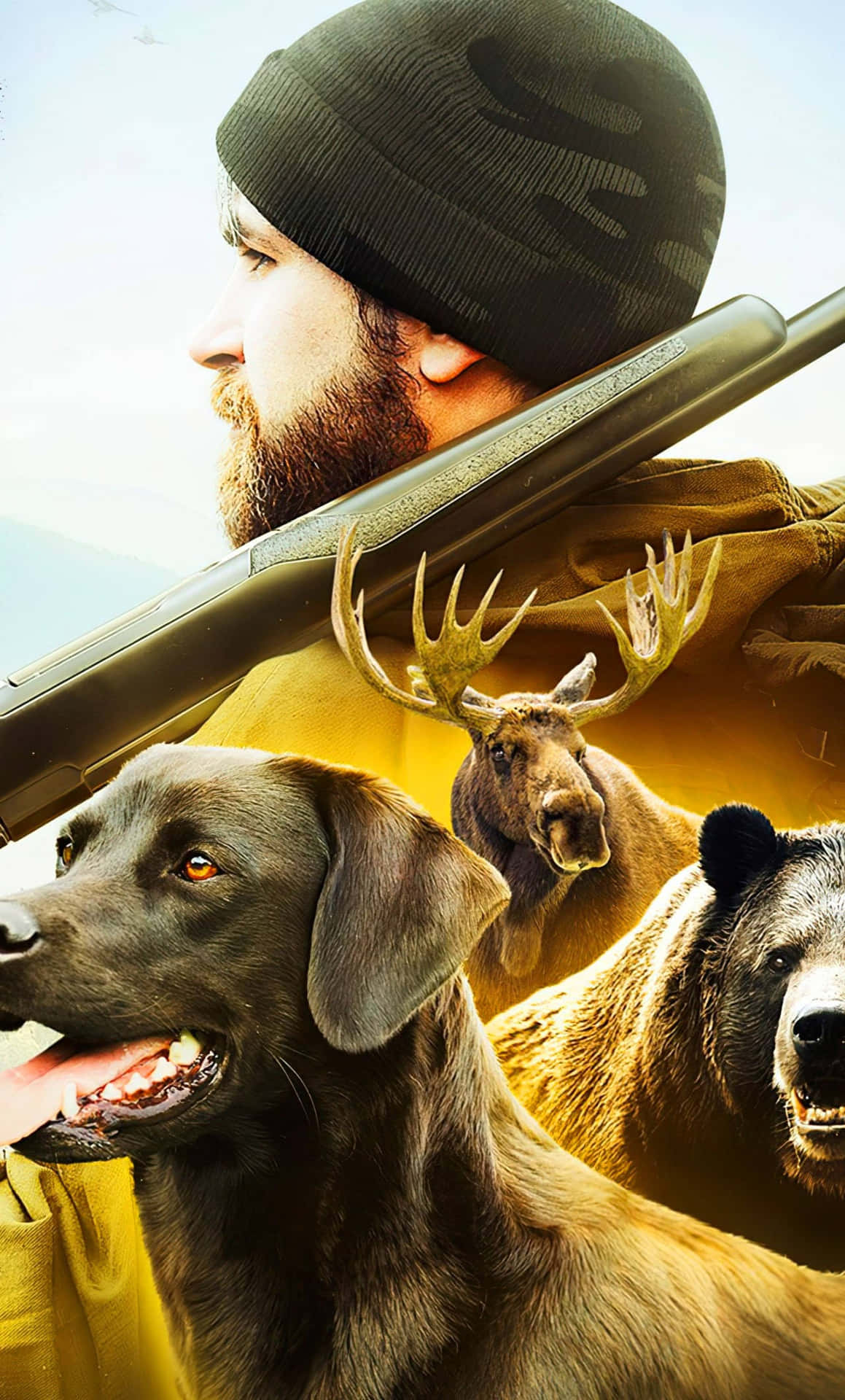 Impressive Hunting Phone Lock Screen Background