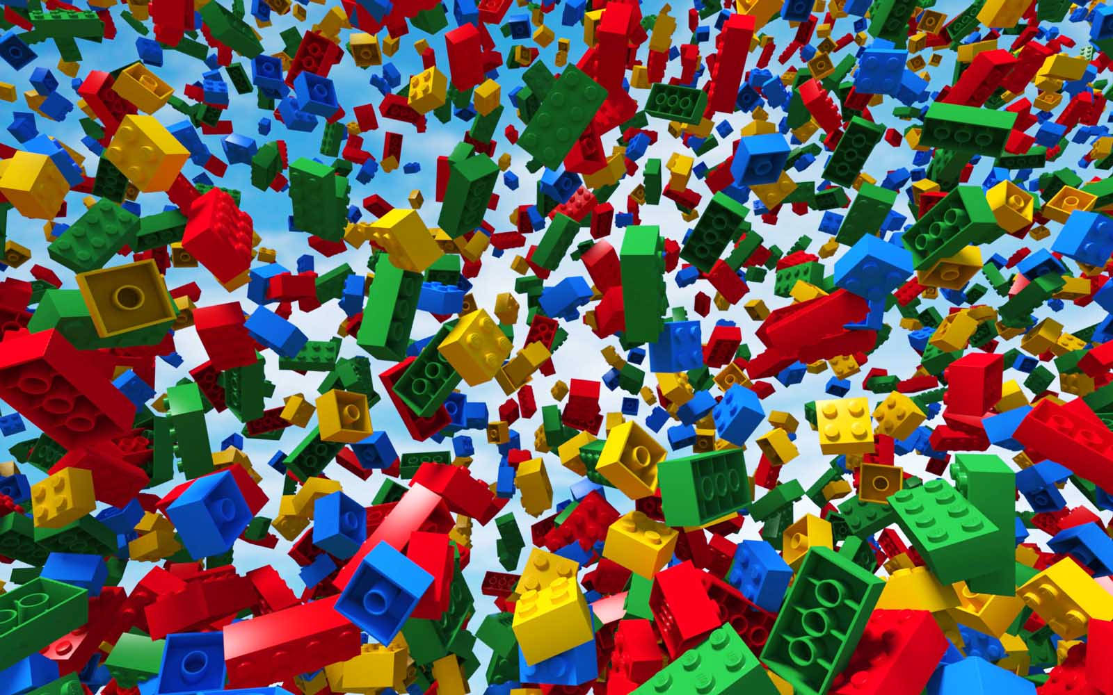 Impressive Lego Illustration Background