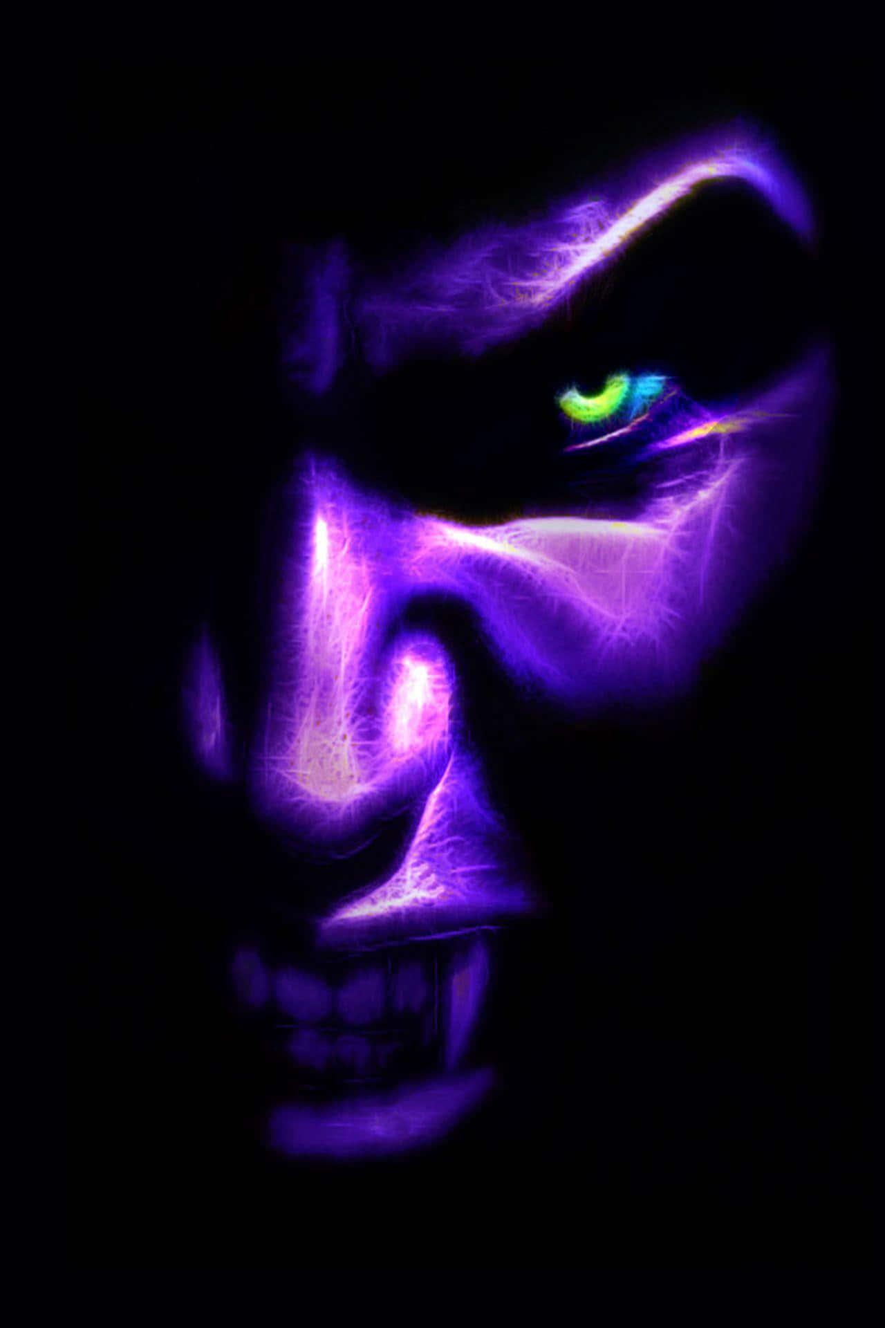 Impressive Purple Monster In 4k Ultra Hd Background