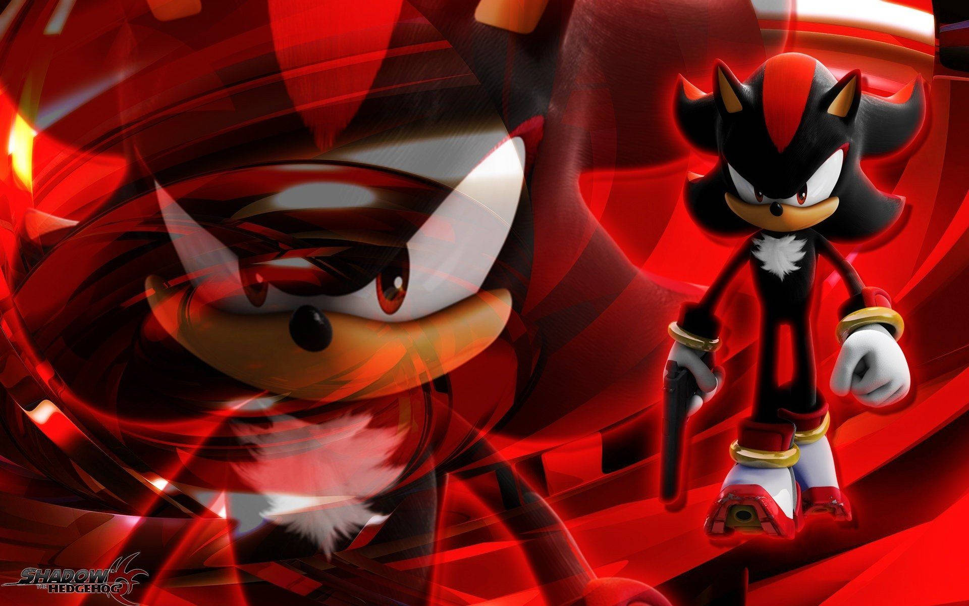 Impressive Shadow The Hedgehog Pfp Cartoon Character Background