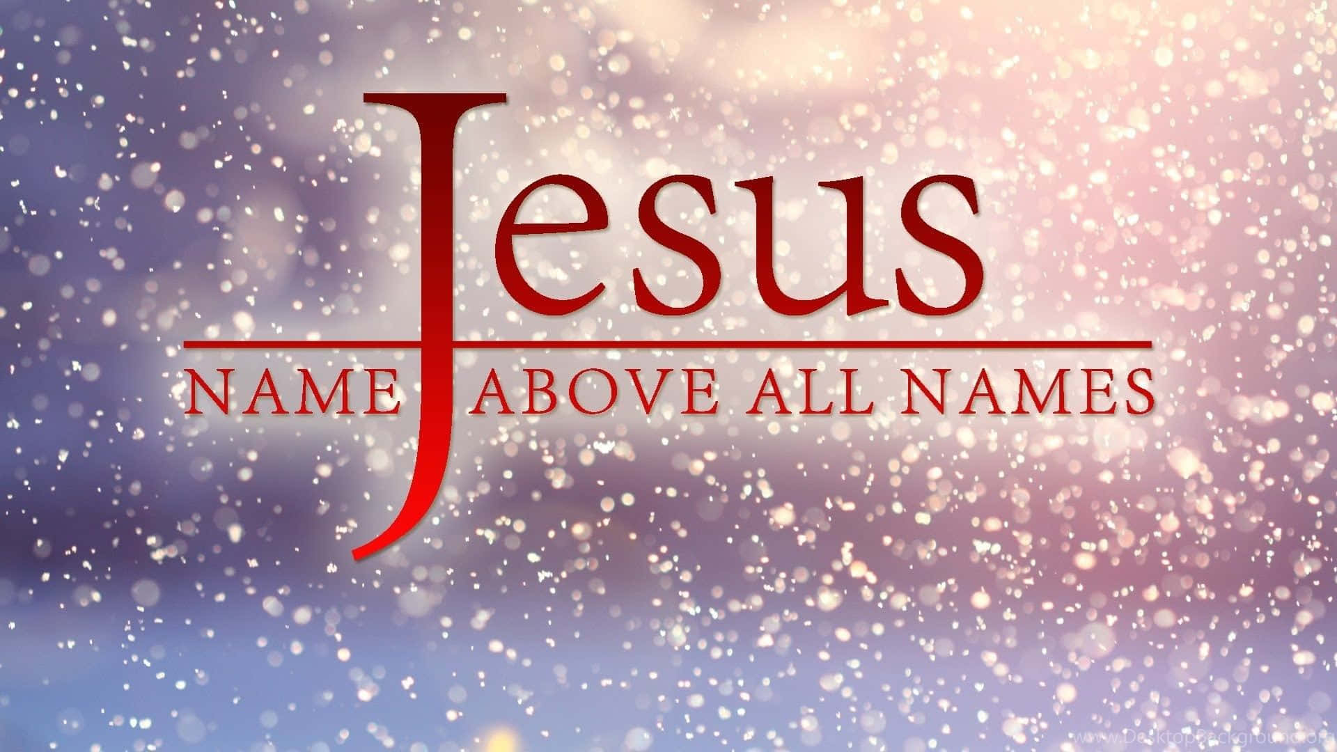 In Jesus' Name Background