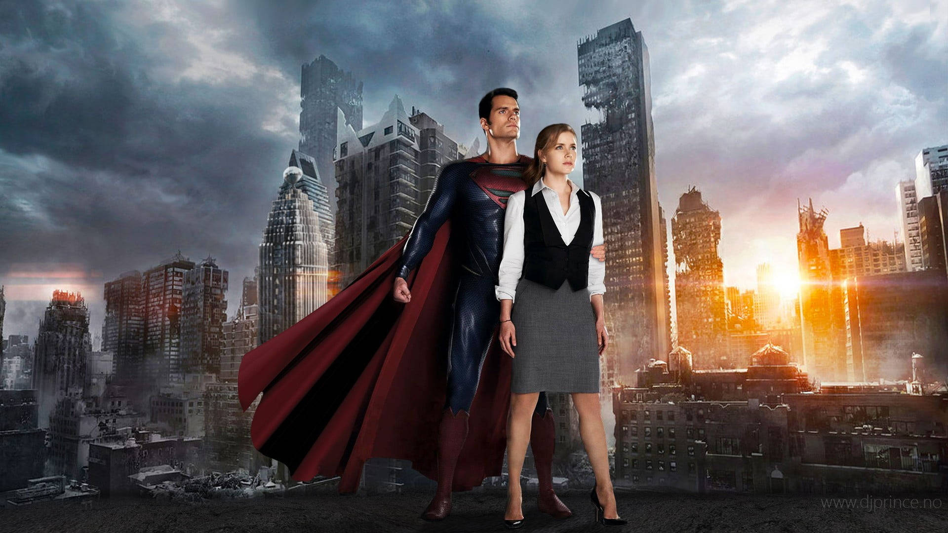 In Love Couples Superman And Lois Background