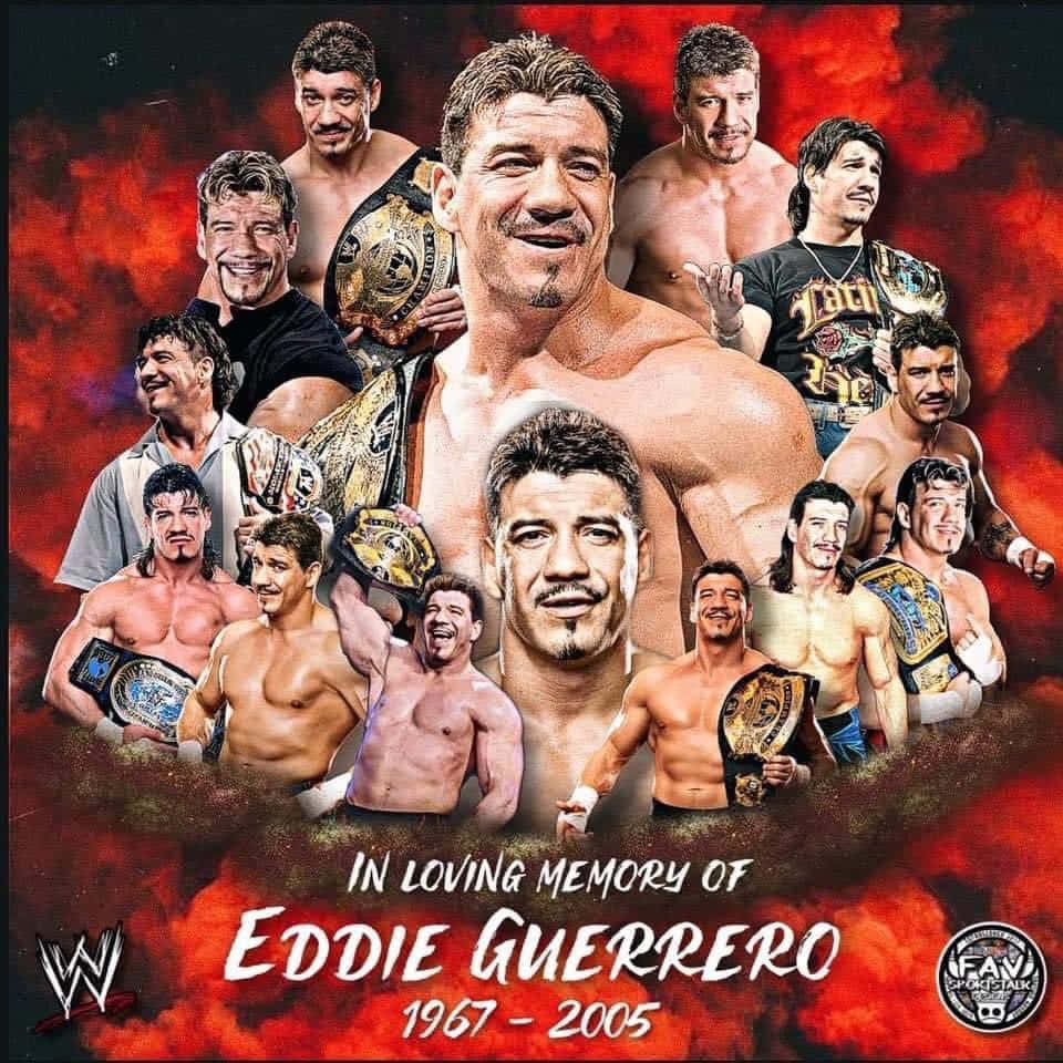 In Loving Memory Of Eddie Guerrero Poster Background