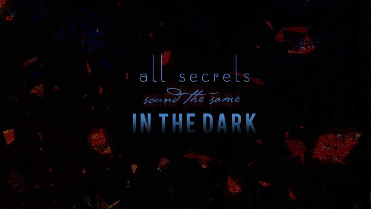 In The Dark Acotar Quote Background