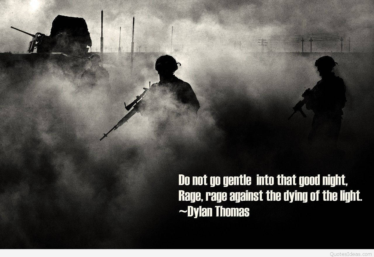 “in War, Truth Is The First Casualty” Background