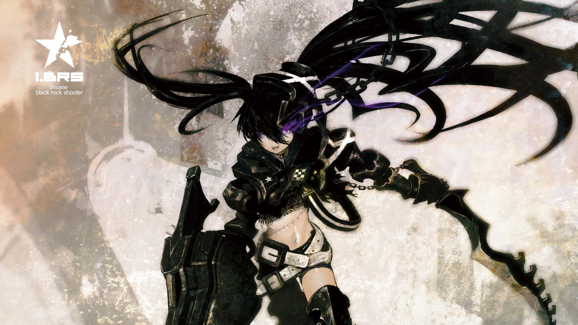 Inane Black Rock Shooter Poster