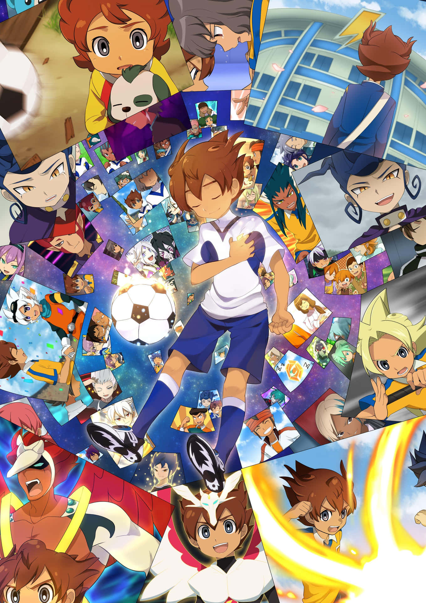 Inazuma Eleven Collage Artwork