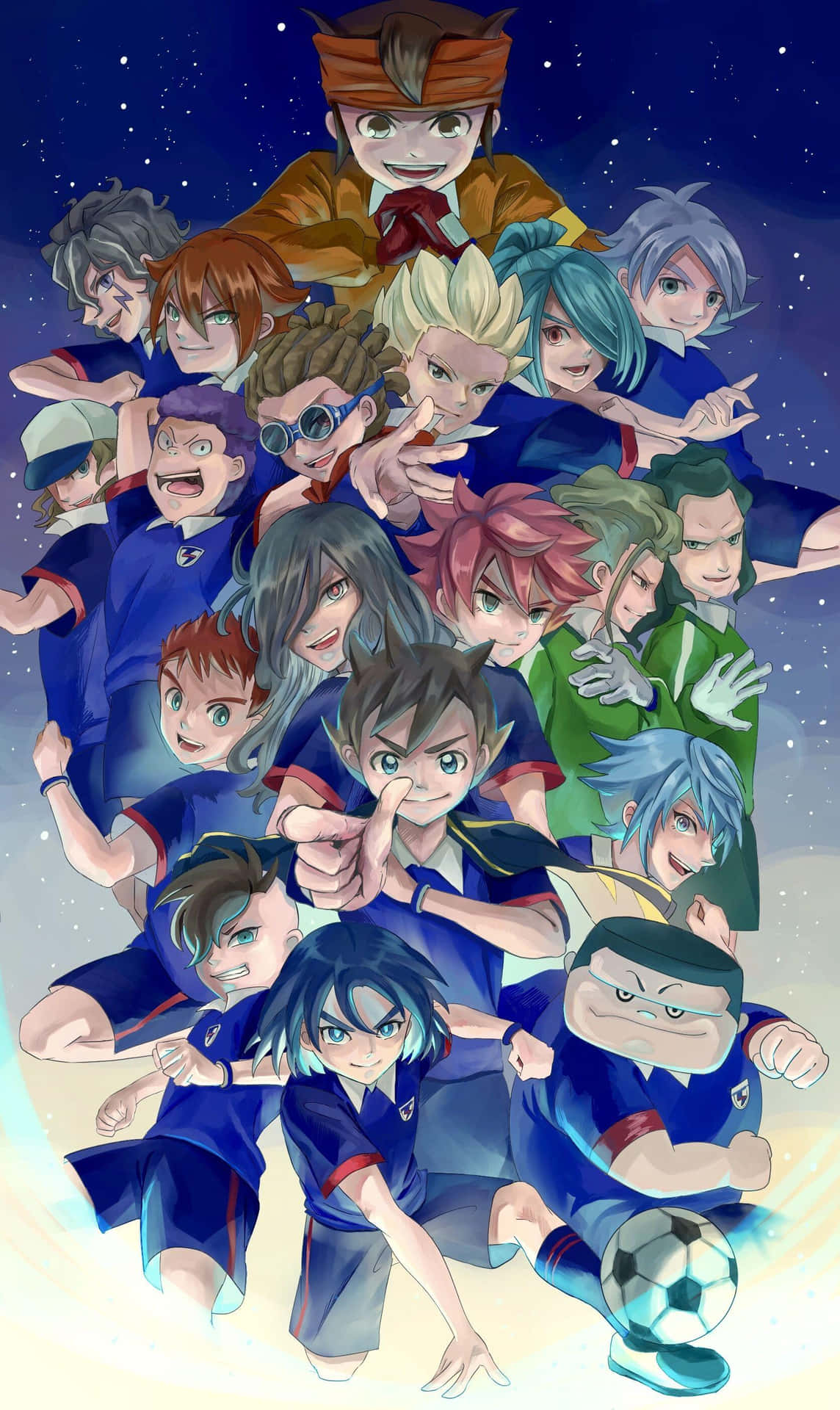 Inazuma Eleven Team Spirit Background