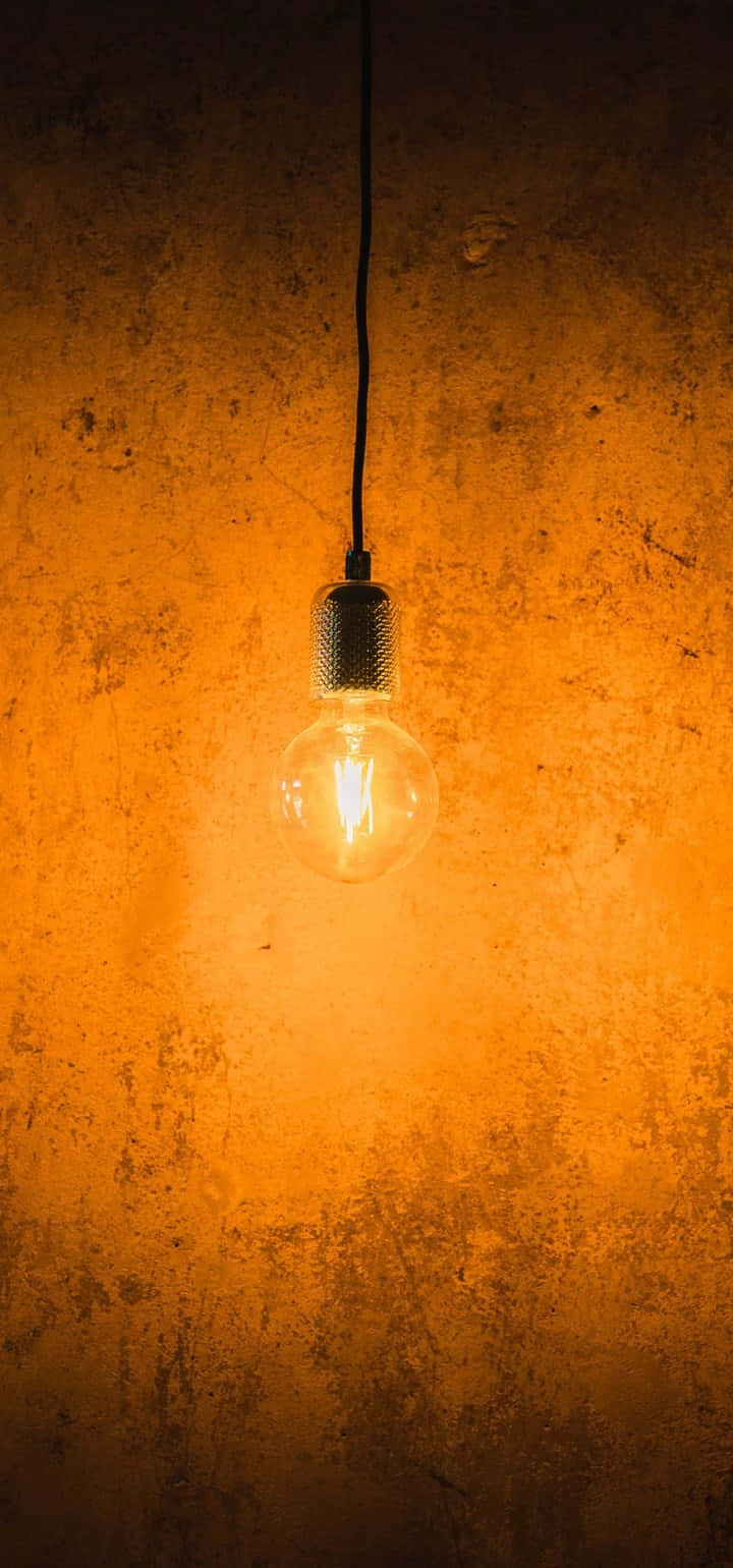 Incandescent Bulb Hanging Background