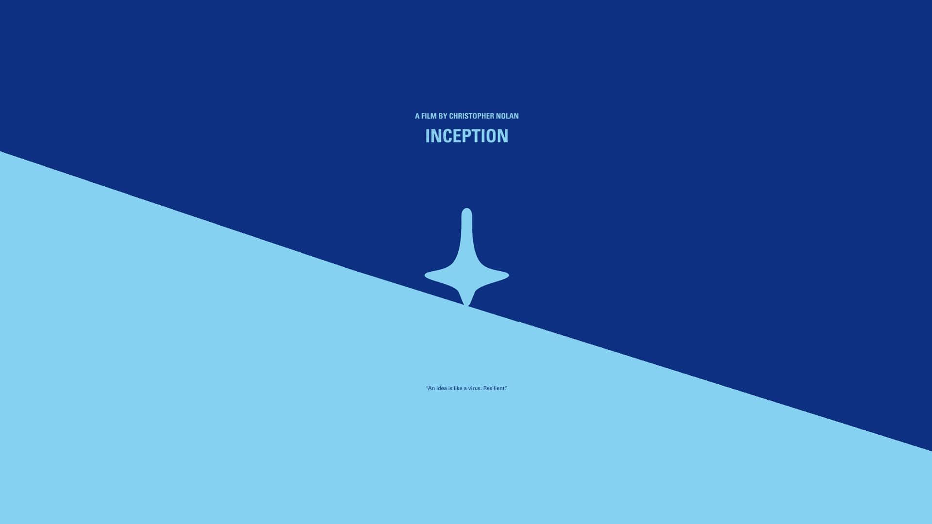 Inception Minimalist Movie Poster Background