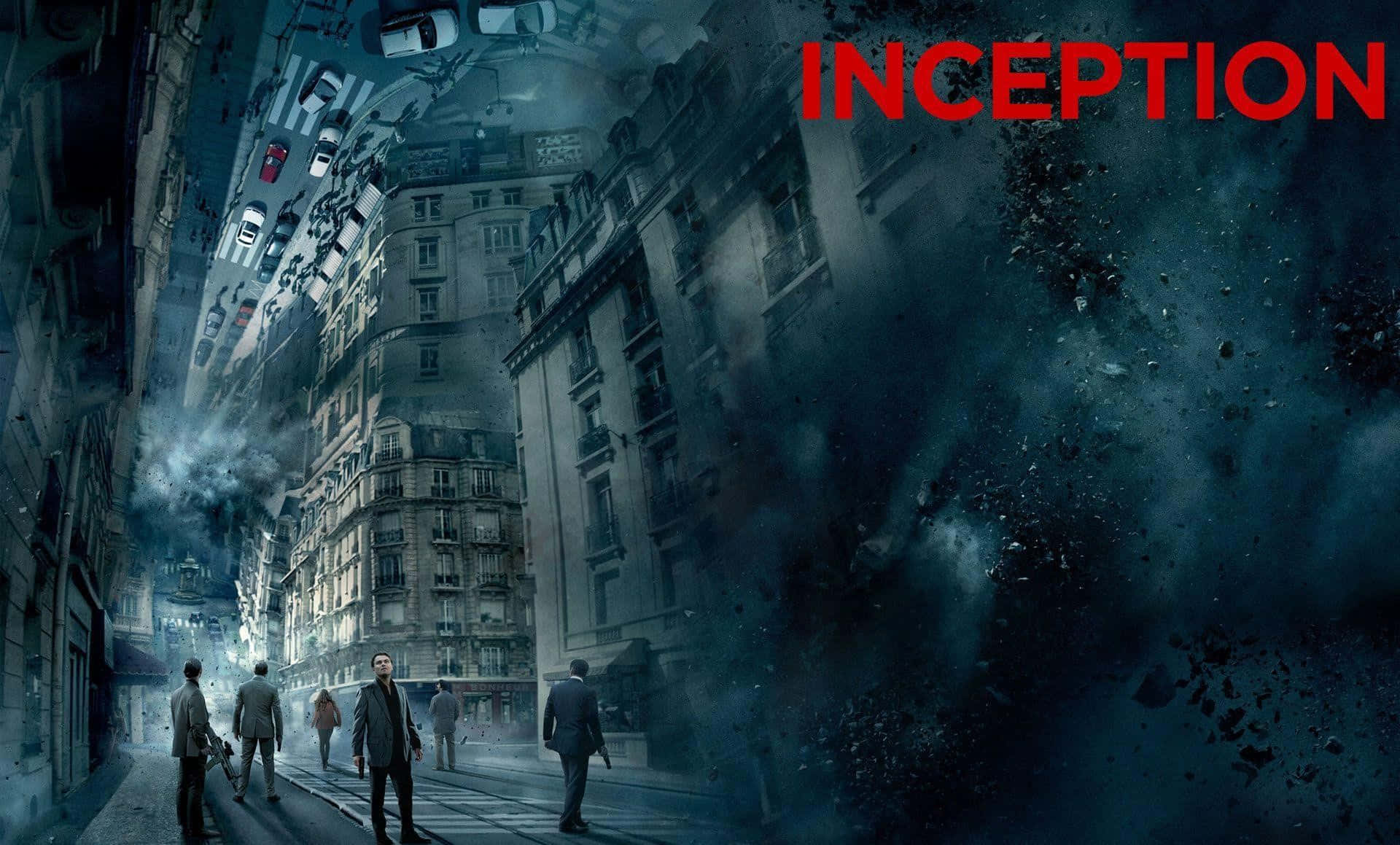 Inception Movie Bending Reality Background