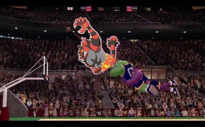 Incineroar Basketball Fanart