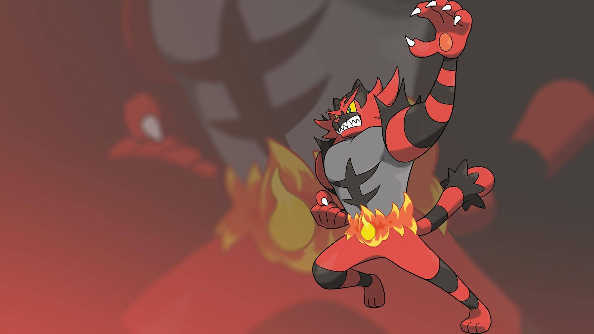 Incineroar Clawing