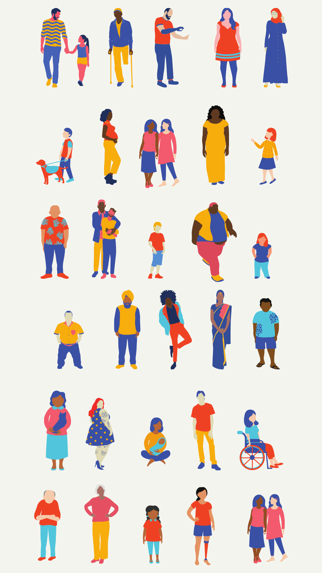 Inclusive Society Phone Background