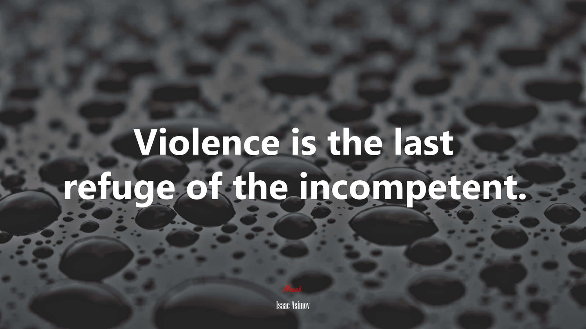 Incompetent People And Violence Background