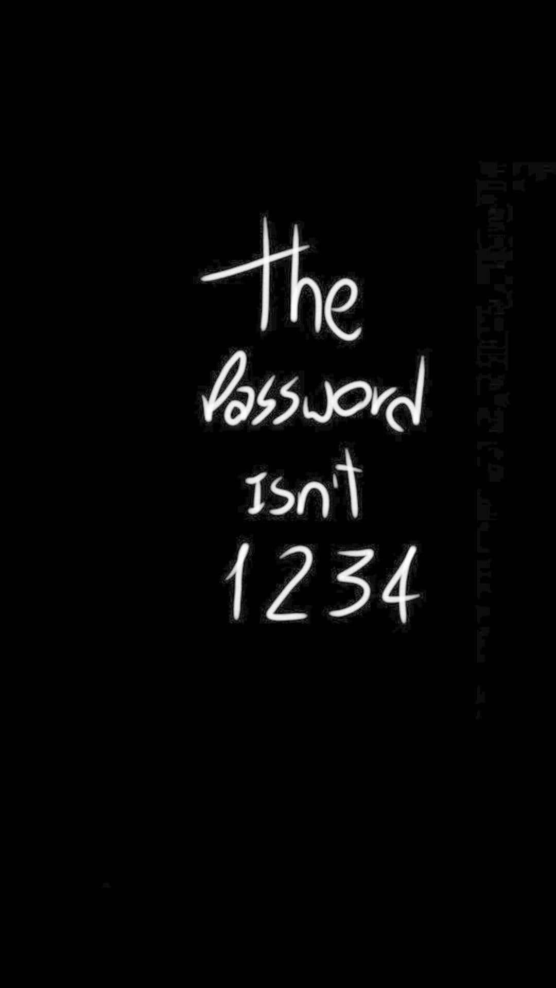 Incorrect Password1234 Background
