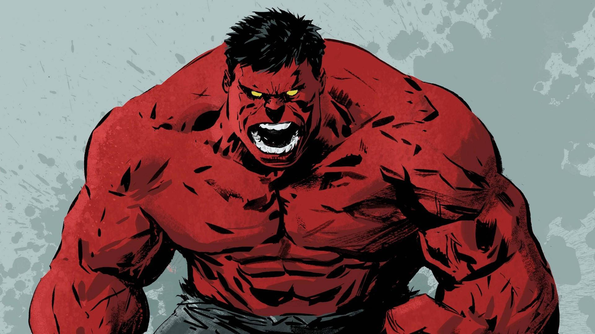 Incredible Hulk Red