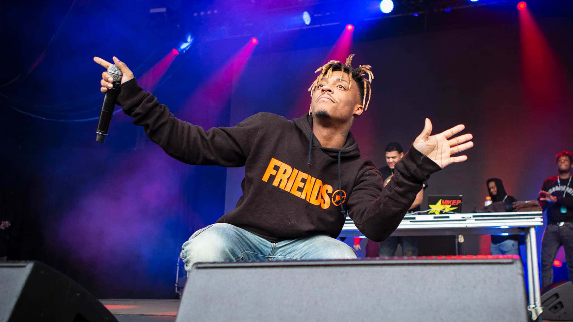 Incredible Juice Wrld Concert At Central Park Background