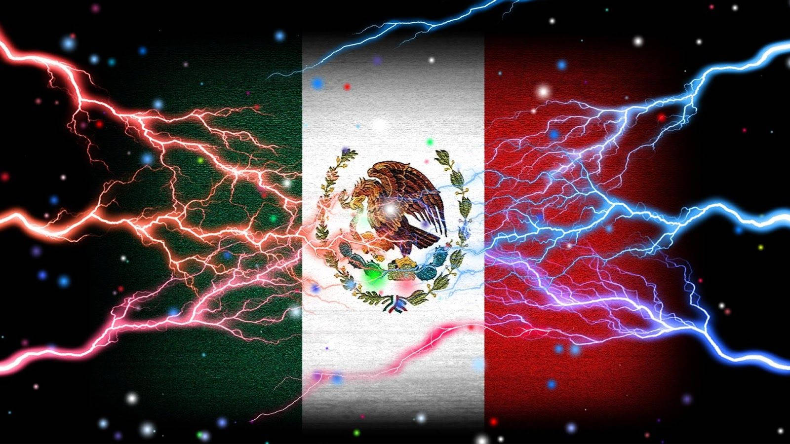 Incredible Mexico Flag Illustration Background