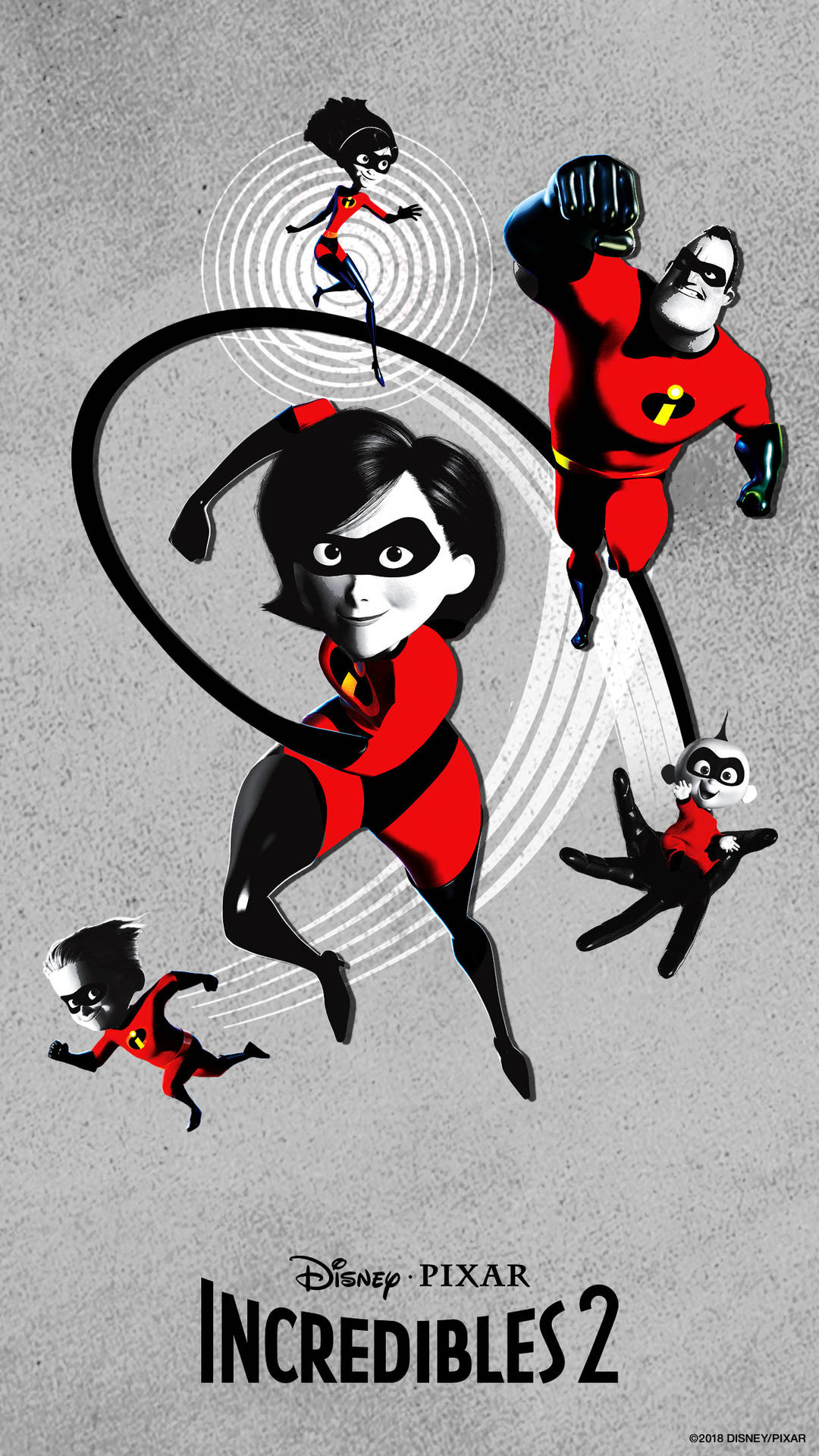 Incredibles 2 Art Movie Poster