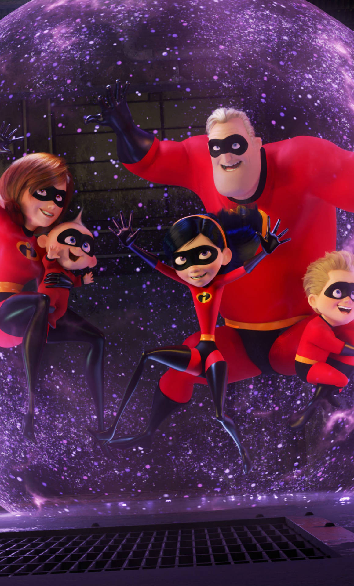 Incredibles 2 Force Field Background