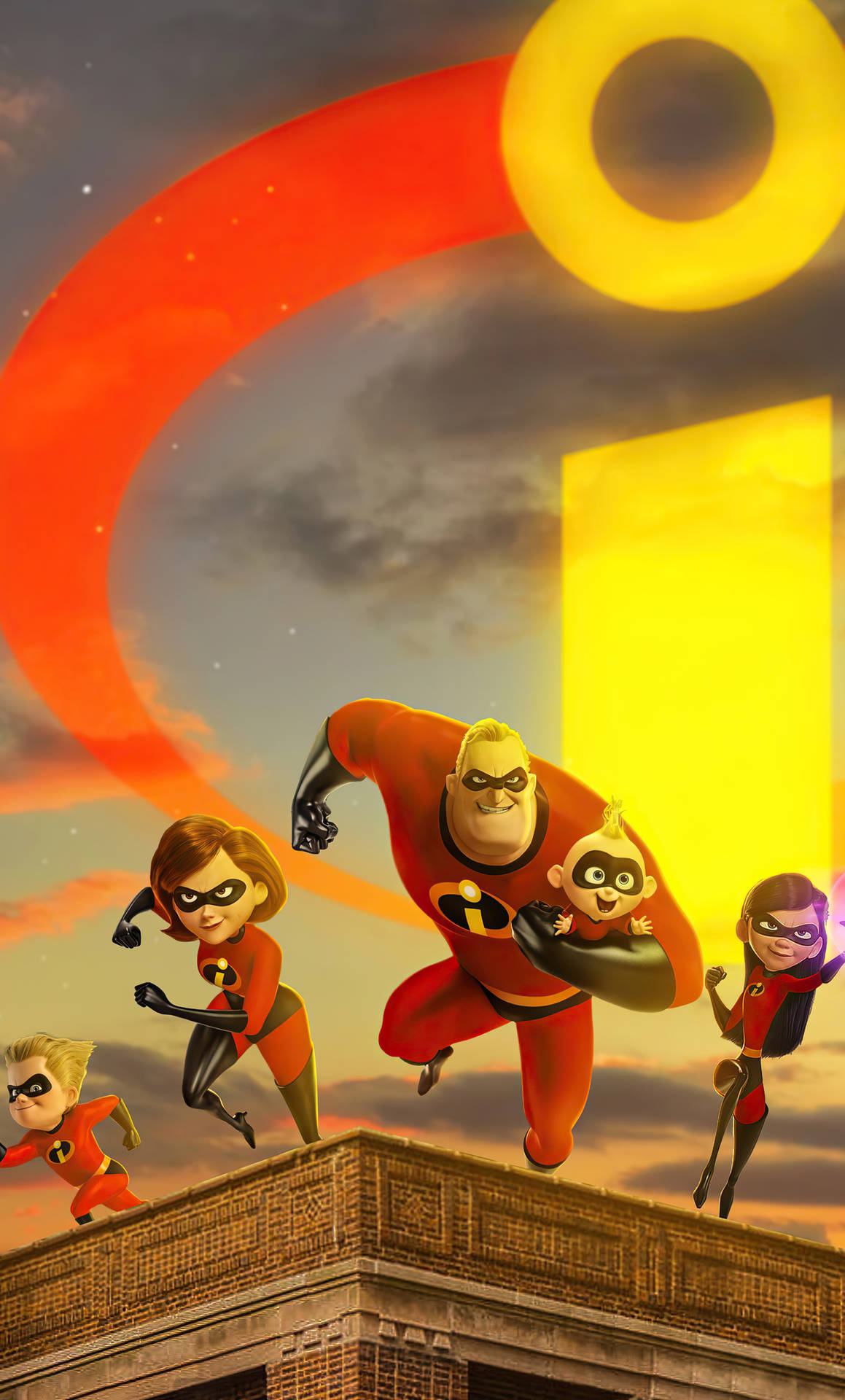 Incredibles 2 Sky Logo