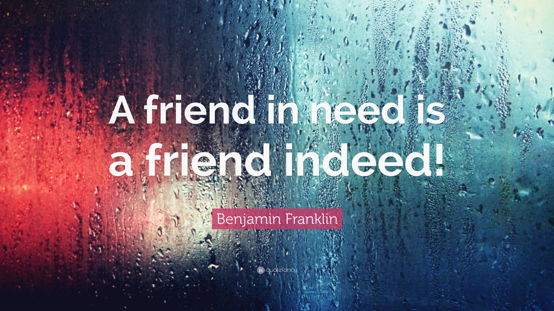 Indeed Friendship Quote Graphic Background