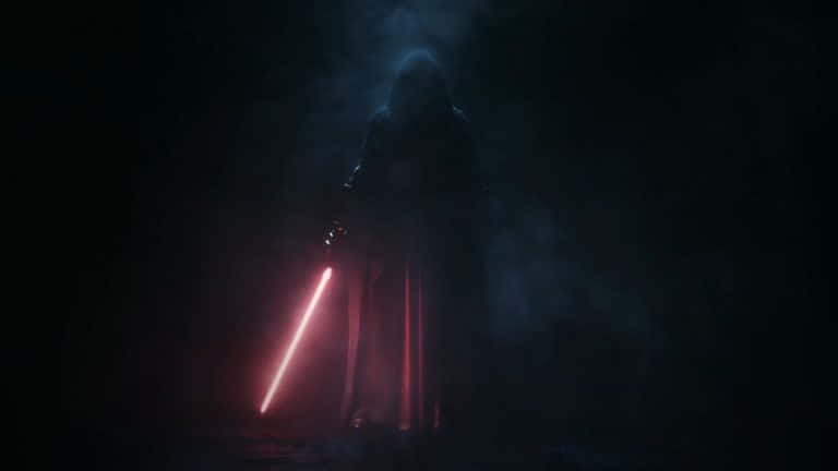 Indefinite Dark Figure Of Darth Vader Background