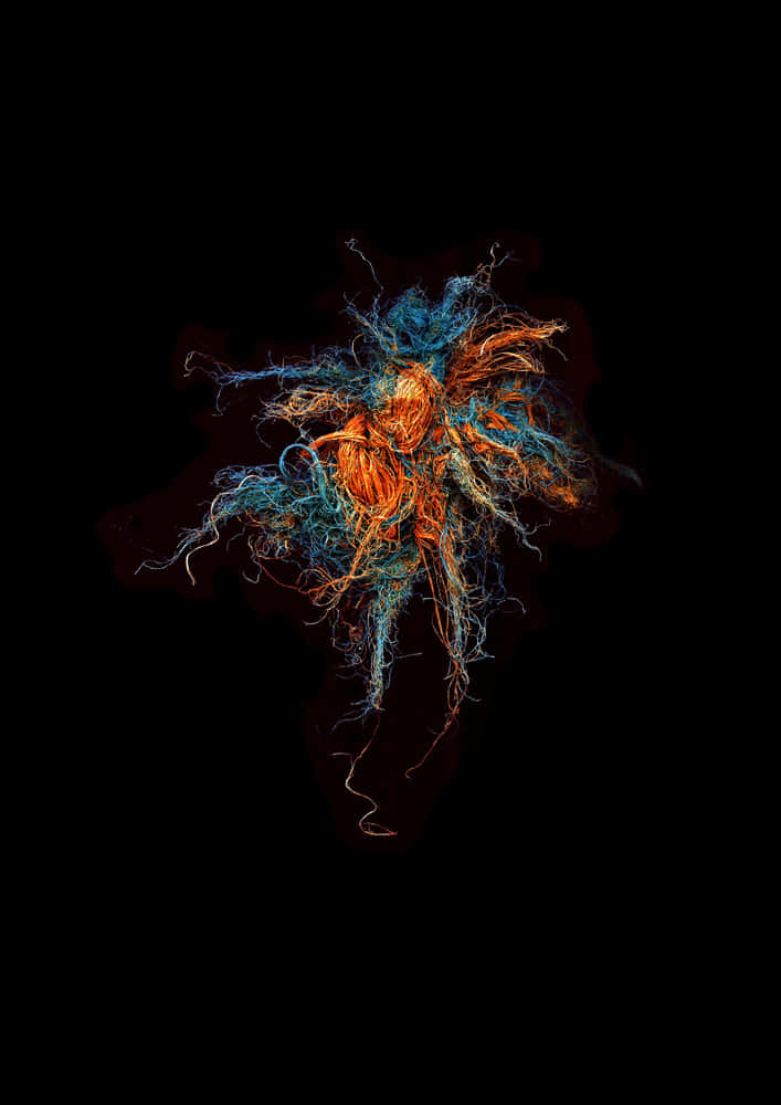 Indefinite Thread Art Background