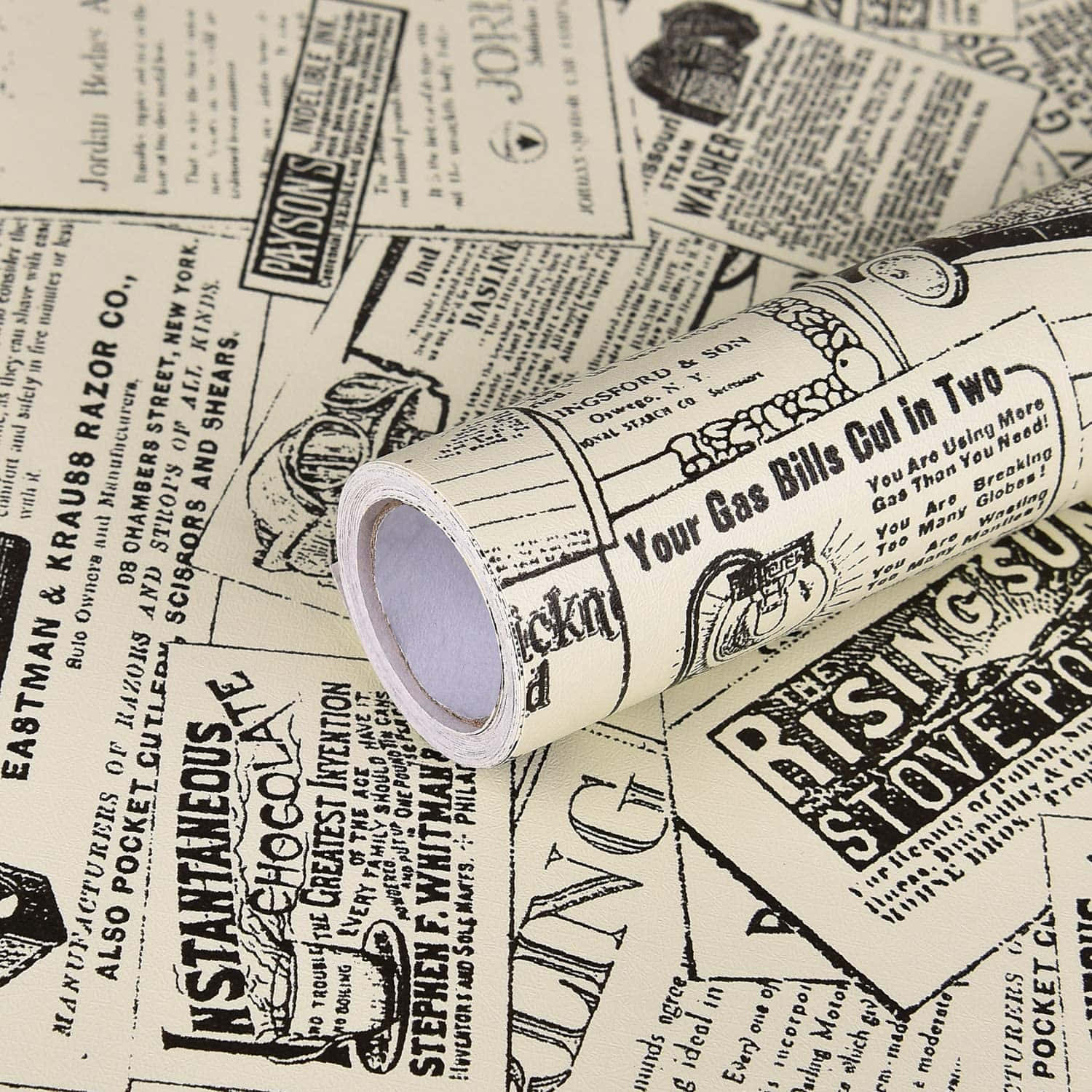 Indelible Ink On Stick Self Adhesive Wallpaper Background