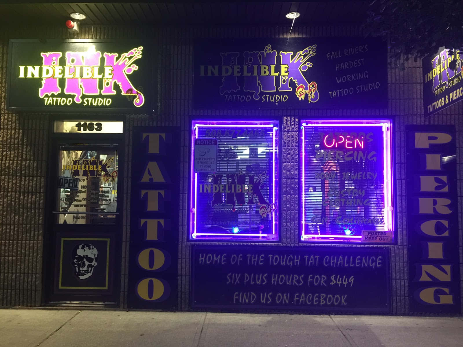 Indelible Ink Tattoo Studio Background